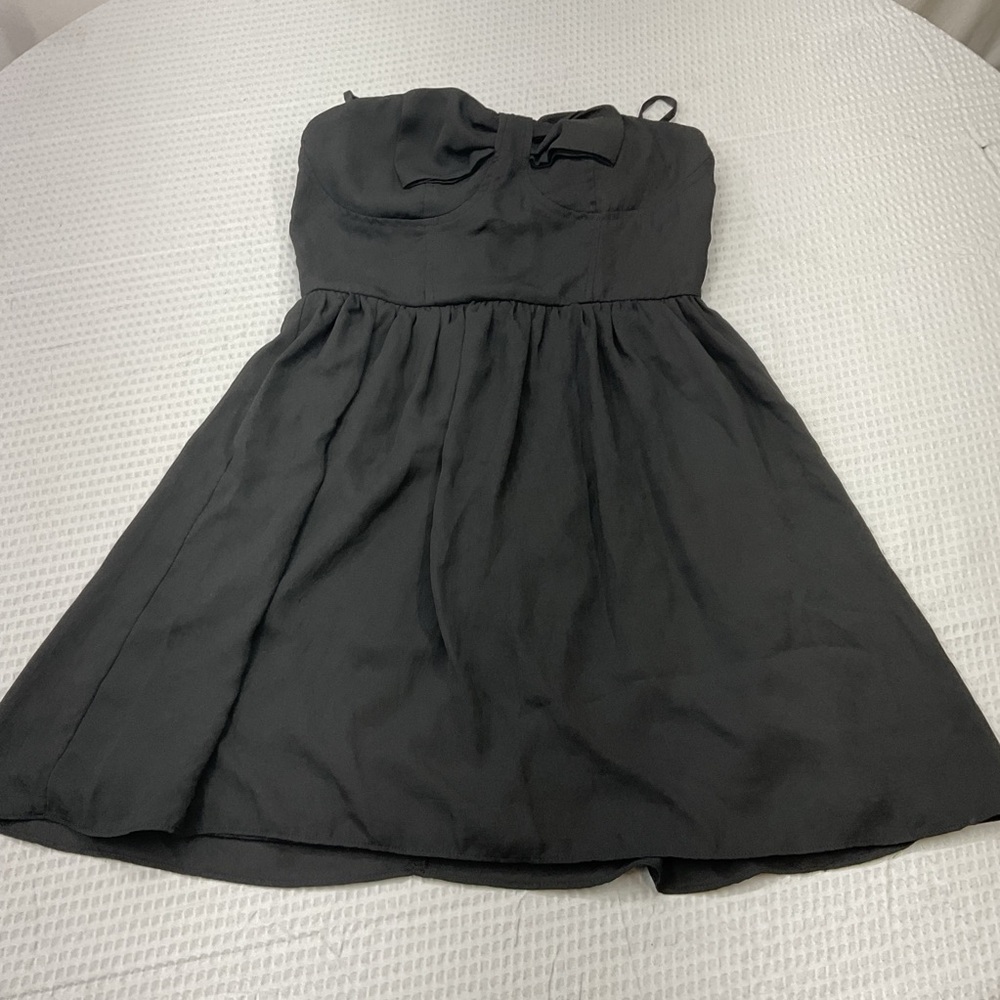 dELiA*s Black Strapless Dress